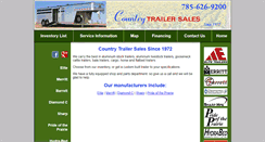 Desktop Screenshot of countrytrailer.com